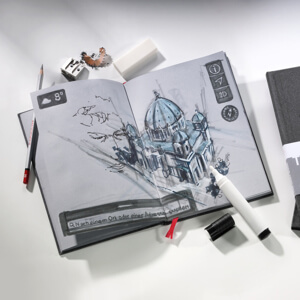 Hahnemühle The Grey Sketchbook 120g 80pgs